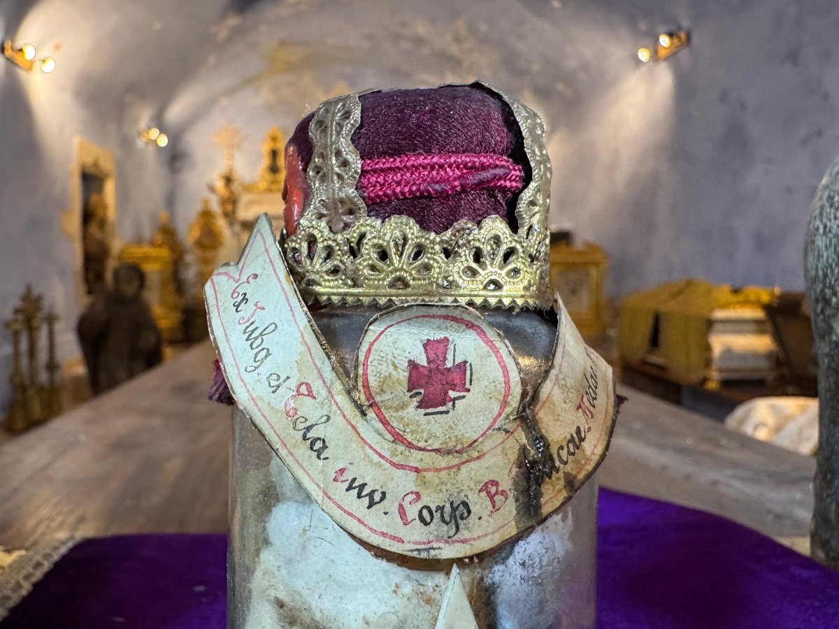 Relics Of Blessed Felicia Meda - Circa 1800-photo-2