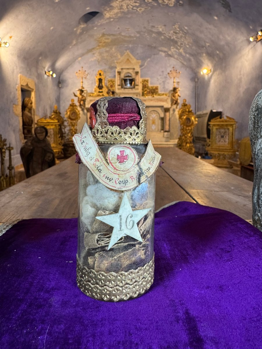 Relics Of Blessed Felicia Meda - Circa 1800-photo-1
