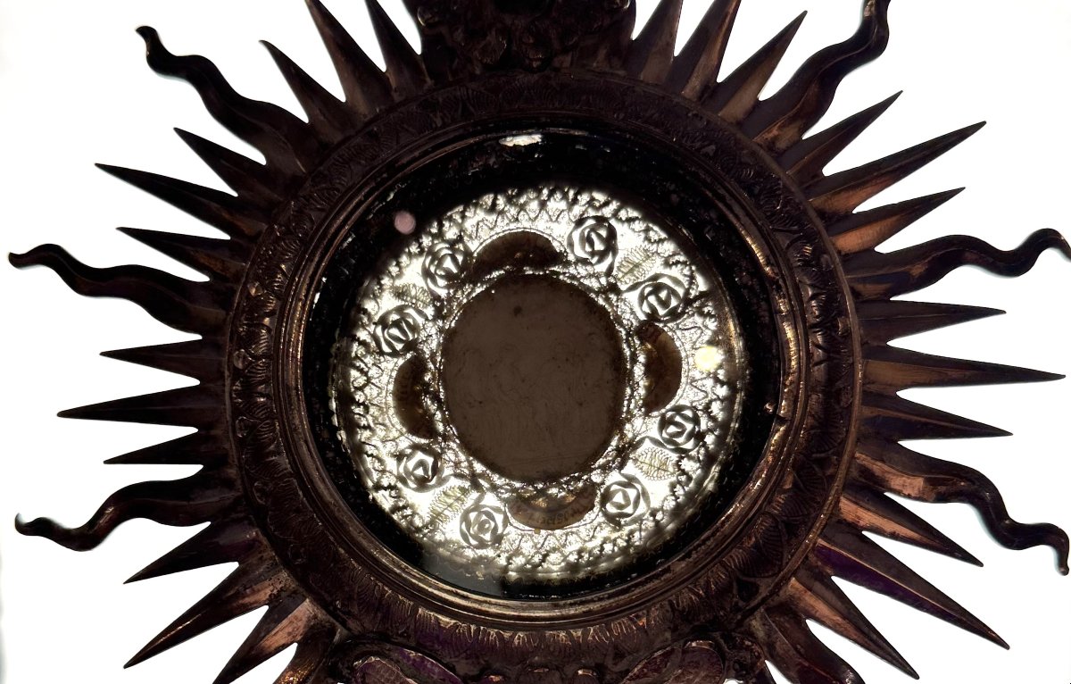 Monstrance With Relics Of Saint Marcellin - Early 18th Century-photo-4