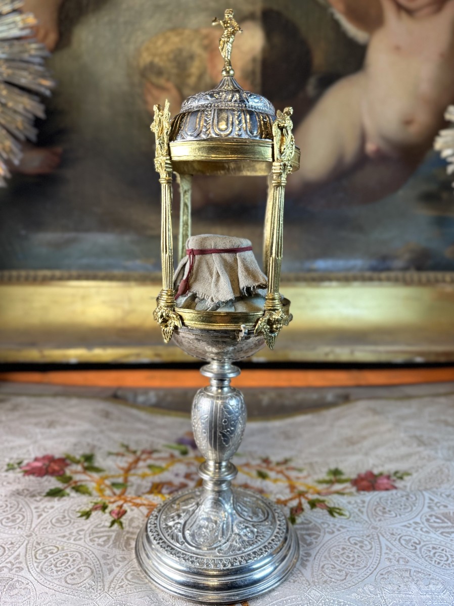 Reliquary With Relics Of Saint Jerome - Circa 1700