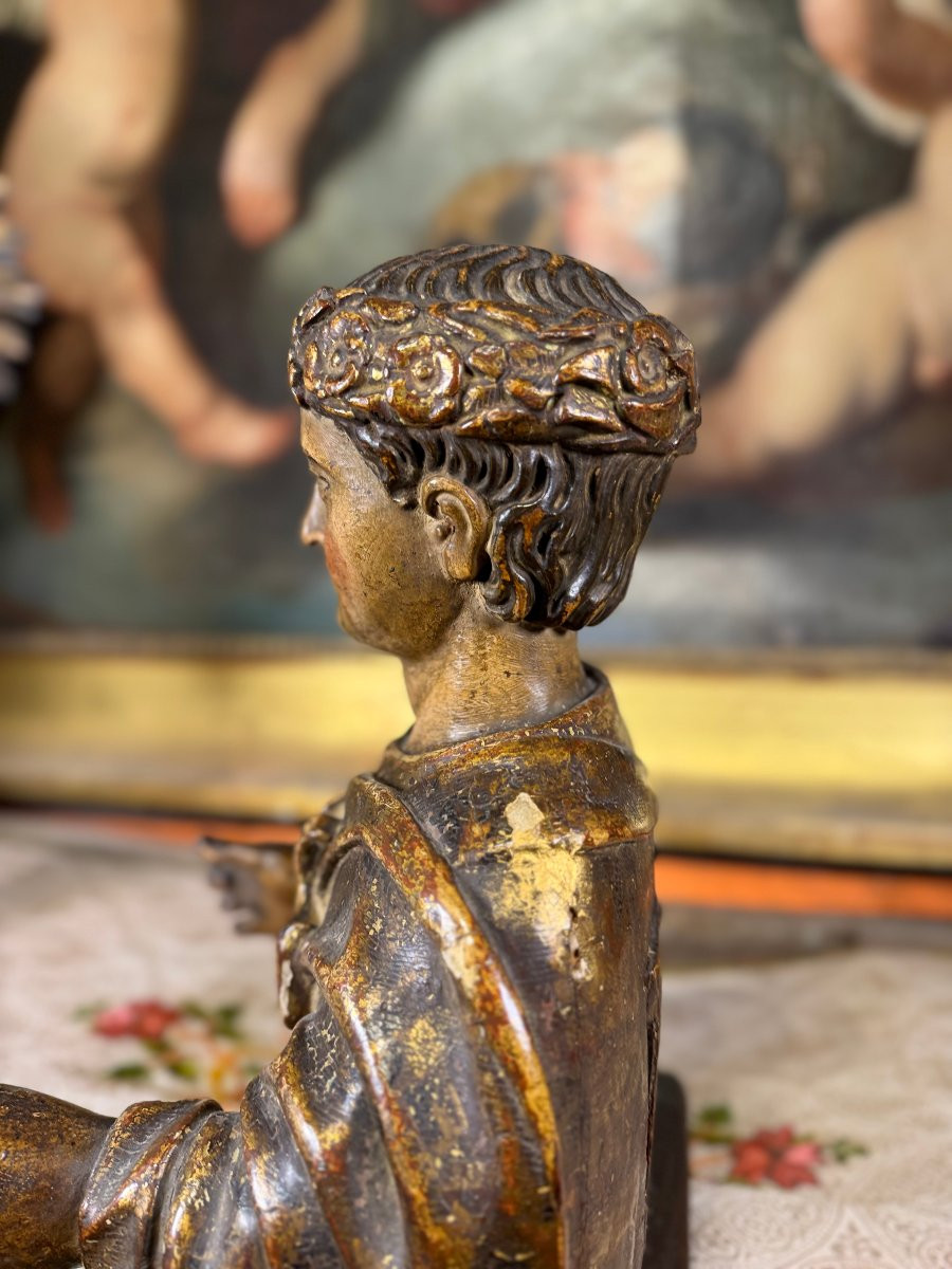 Buste Reliquaire de Saint - circa 1600 -photo-4