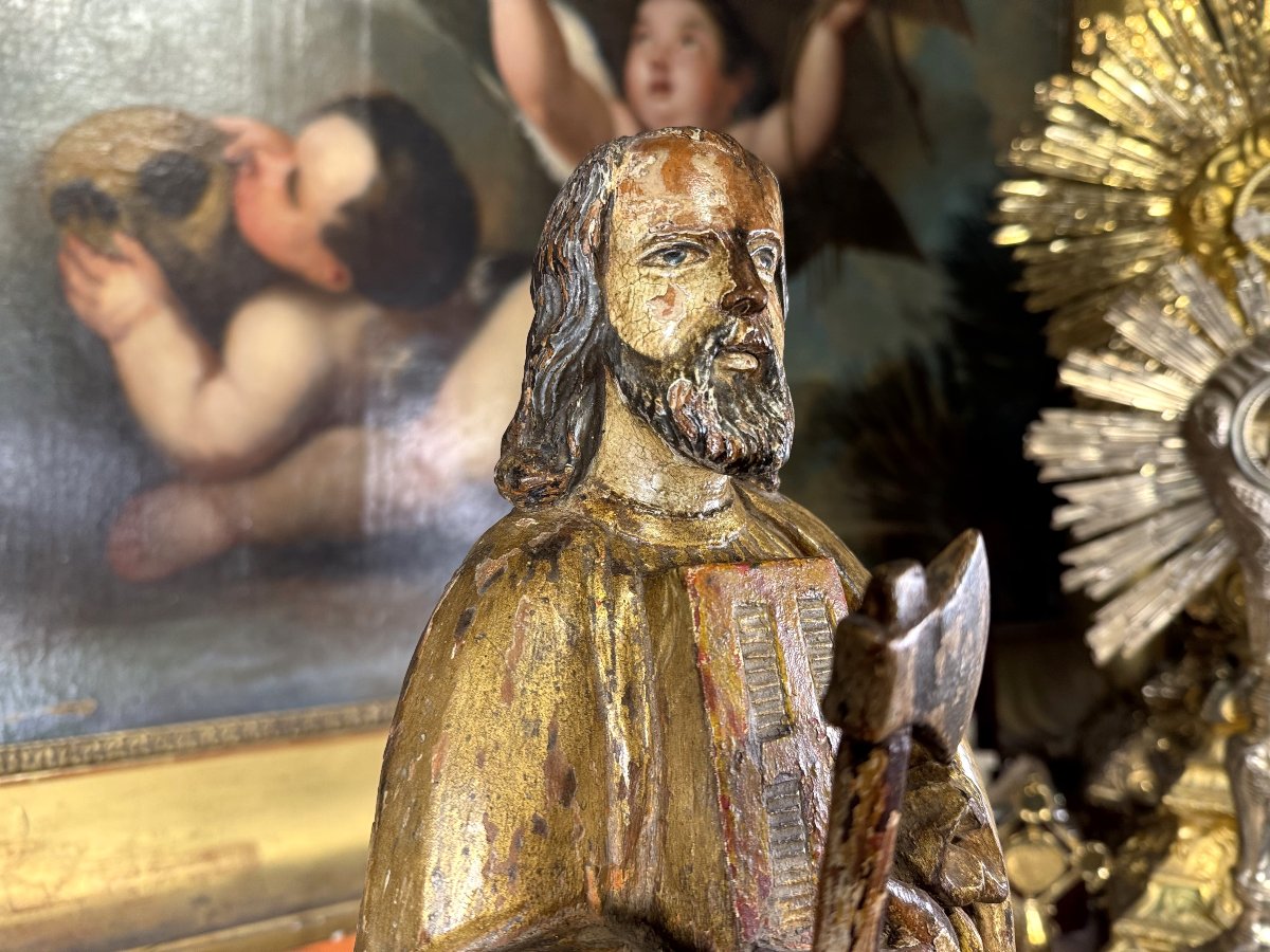 Representation Of Saint Matthias The Apostle - 18th Century  -photo-4