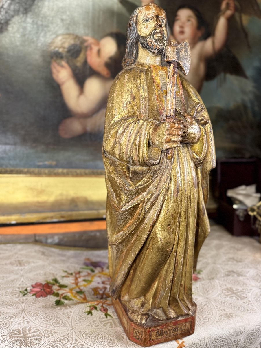 Representation Of Saint Matthias The Apostle - 18th Century  -photo-2