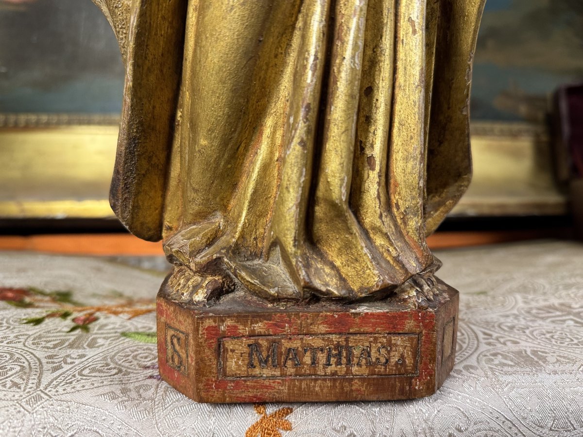 Representation Of Saint Matthias The Apostle - 18th Century  -photo-3