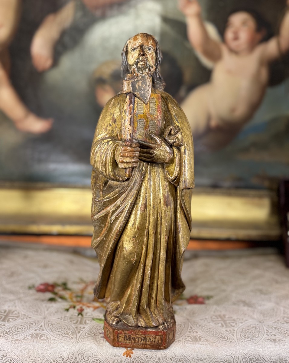 Representation Of Saint Matthias The Apostle - 18th Century