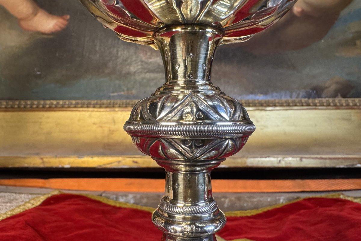 Chapelle comprenant Calice et Ciboire - XIXe  -photo-4