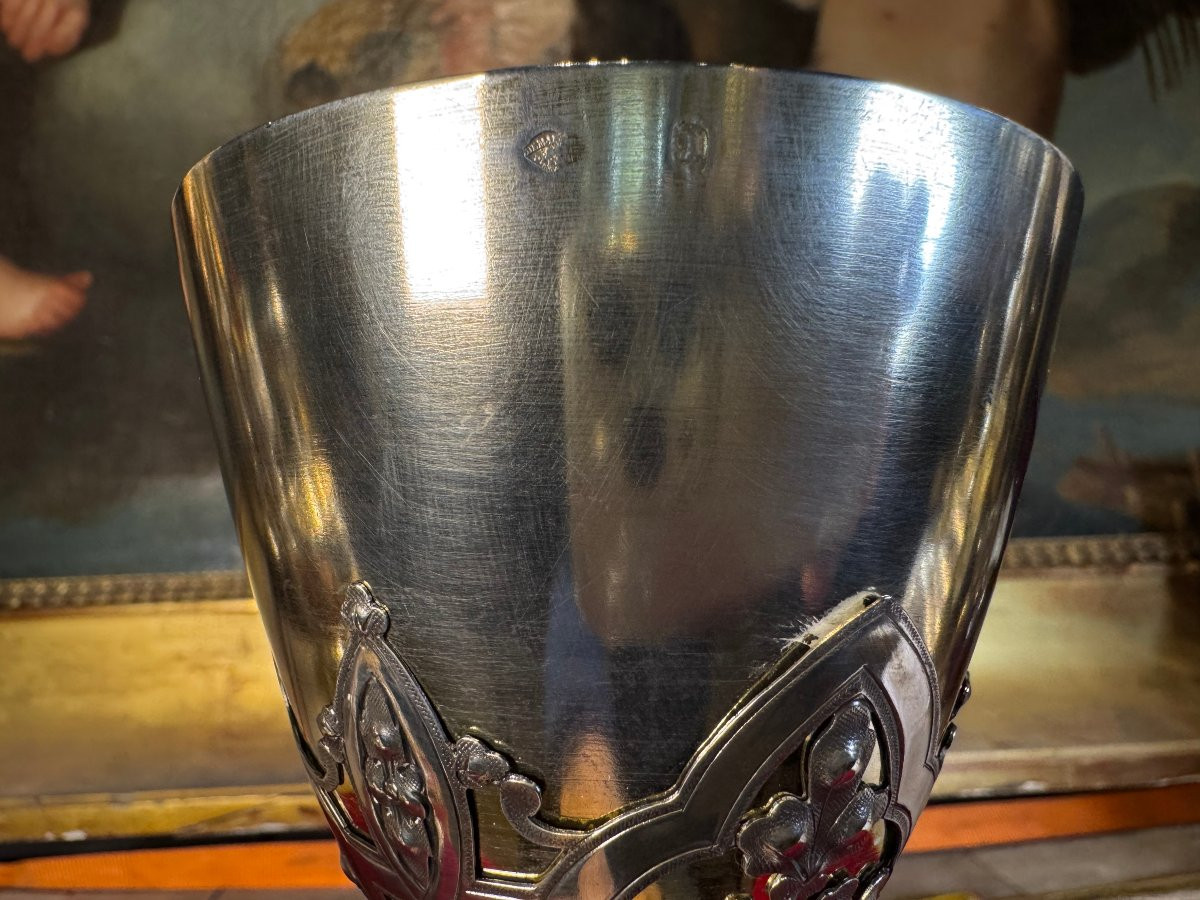 Chapelle comprenant Calice et Ciboire - XIXe  -photo-2