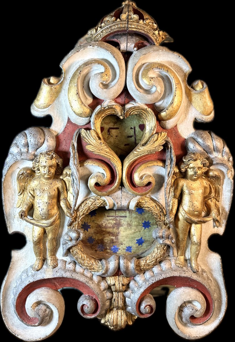 Grand Reliquaire aux anges - XVIIe  -photo-2