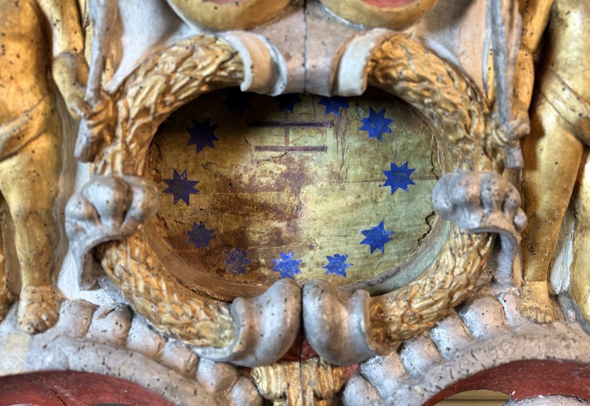 Grand Reliquaire aux anges - XVIIe  -photo-3