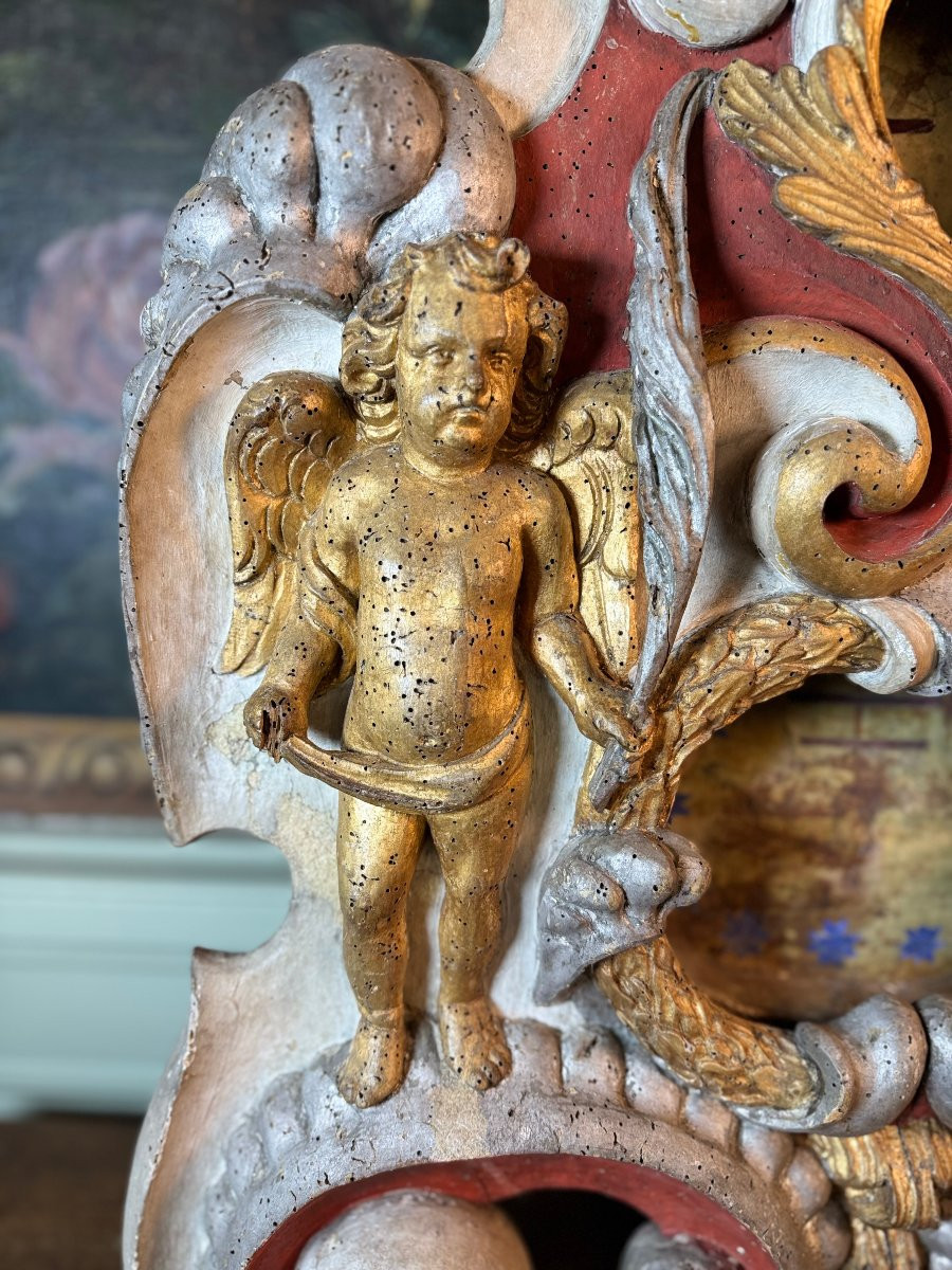 Grand Reliquaire aux anges - XVIIe  -photo-5