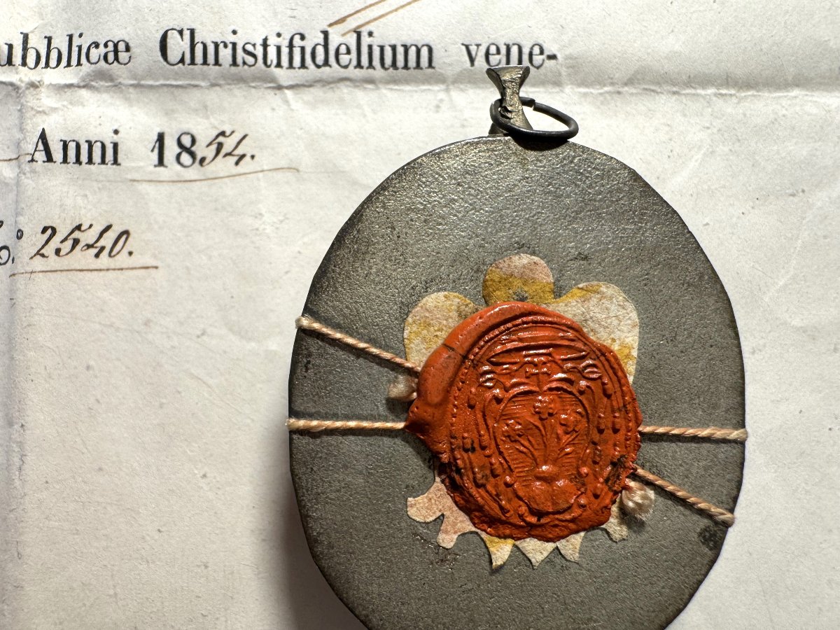 Thèque reliquaire de Saint Bernard de Parme  - 1854 -photo-4