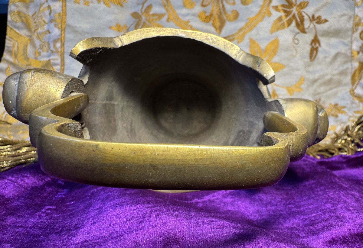 Sceau à eau bénite - XIXe -photo-1