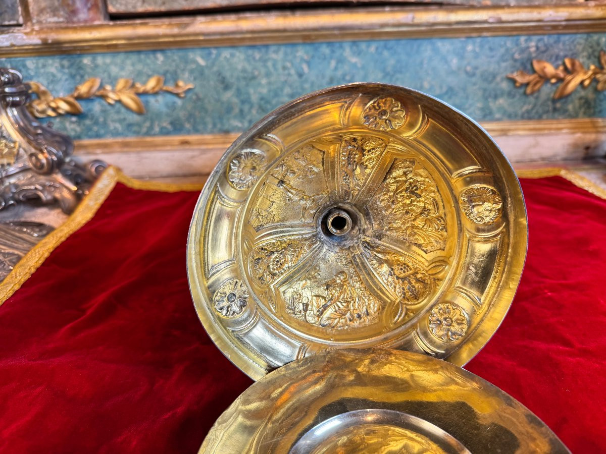 Calice en vermeil et sa patène -  vers 1830 -photo-5