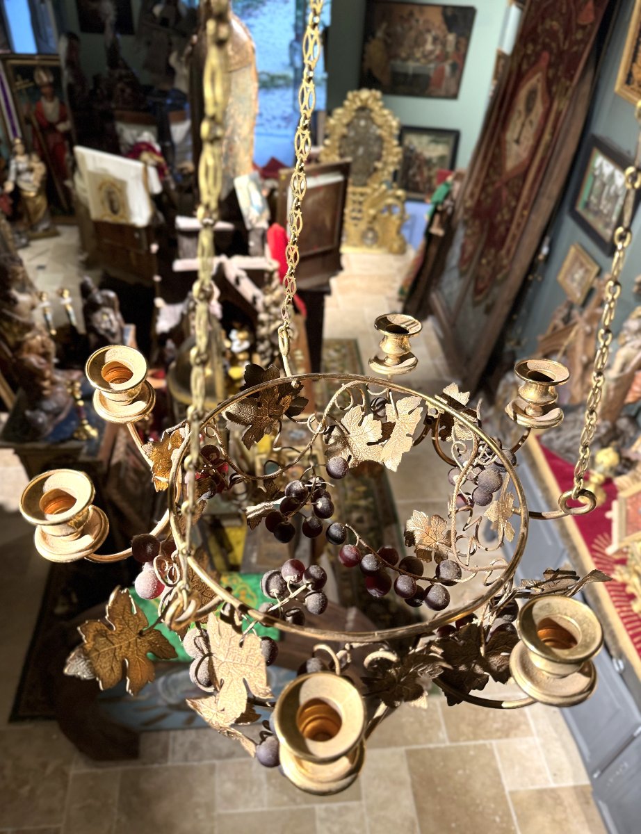 Sanctuary Chandelier - 19th Century -photo-3