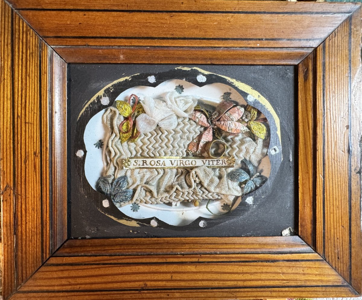 Reliques de Sainte Rose de Viterbe - XIXe-photo-3