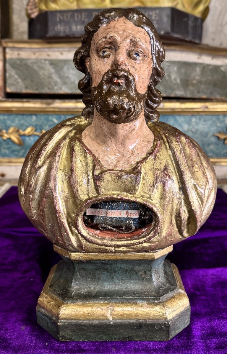 Reliques de Jacques l’Apôtre – XVIIIe -photo-3