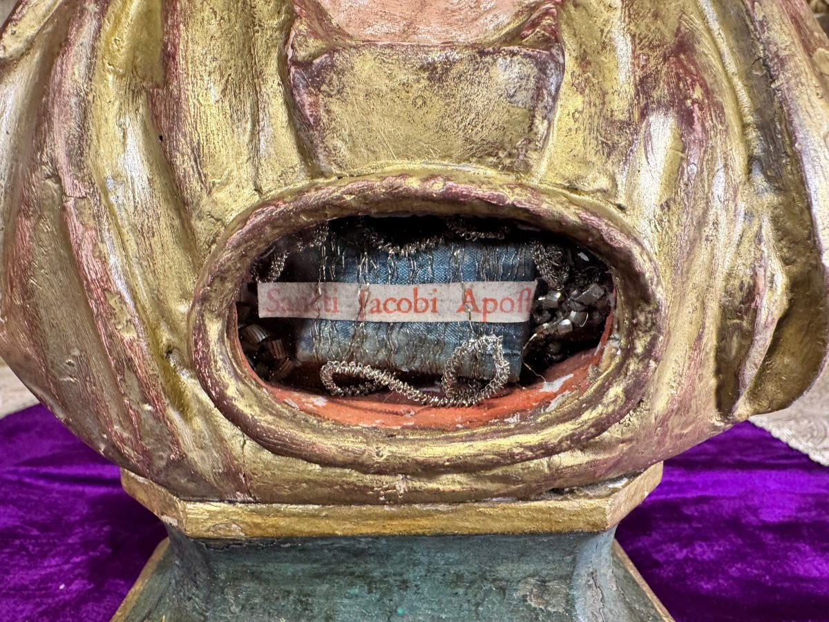 Reliques de Jacques l’Apôtre – XVIIIe -photo-4