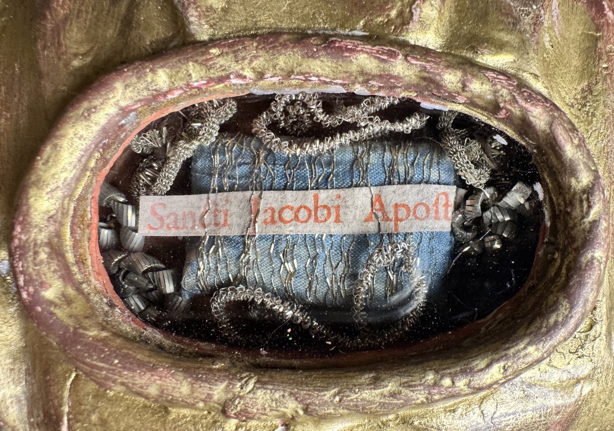 Reliques de Jacques l’Apôtre – XVIIIe -photo-1