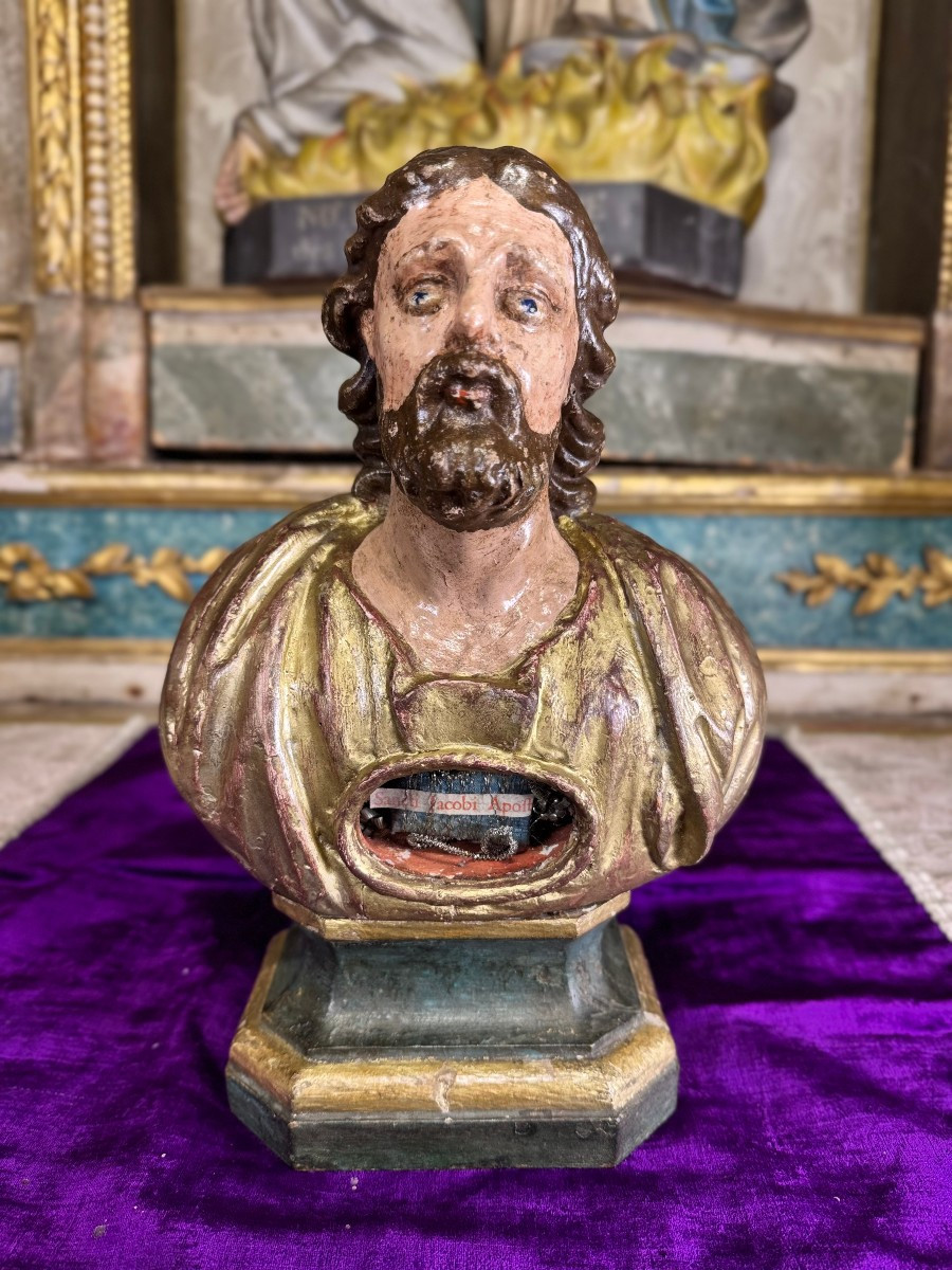 Reliques de Jacques l’Apôtre – XVIIIe 