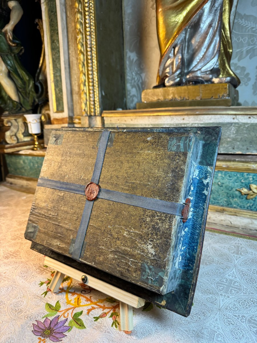 Reliquaire avec un Clou de la Sainte Croix – fin XVIIIe -photo-4