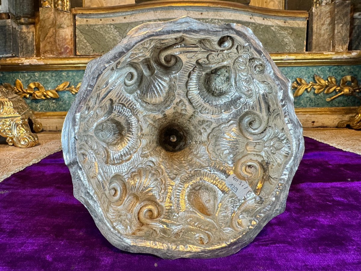 Grand Calice en argent et vermeil - XIXe  -photo-5