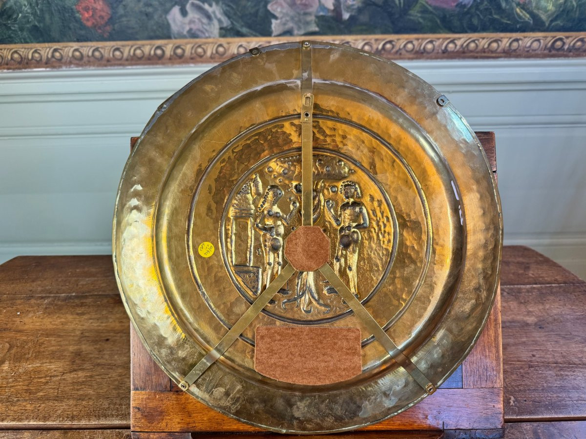 Adam et Eve - Plat à offrandes - Circa 1500 -photo-3