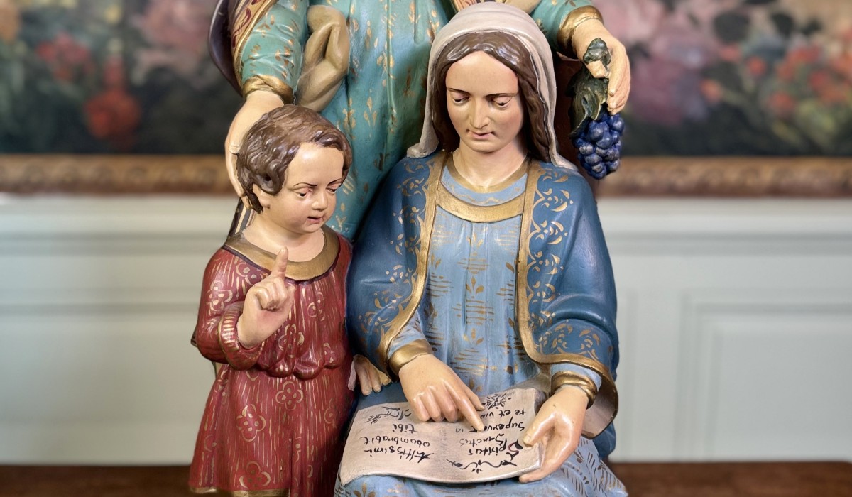 Sainte Anne, la Vierge et l'Enfant - XIXe 