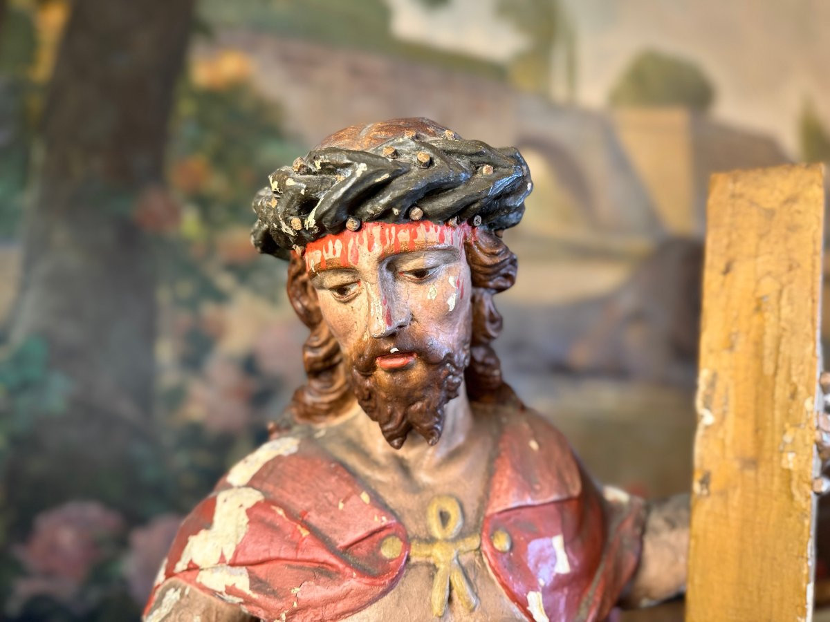 Christ Triomphant à la Croix - XVIIIe -photo-1