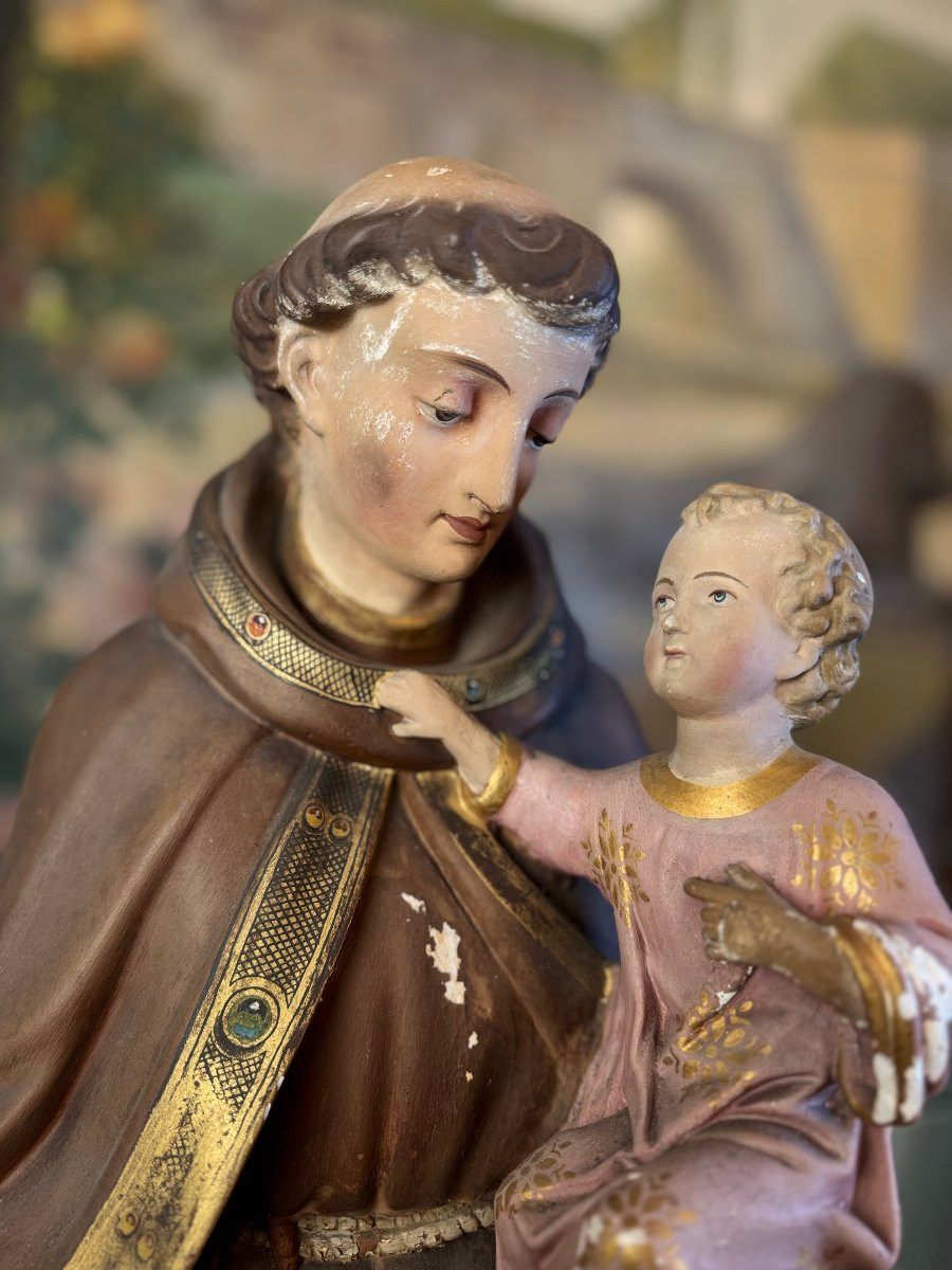 Saint Anthony Of Padua - Late 19th Century-photo-4