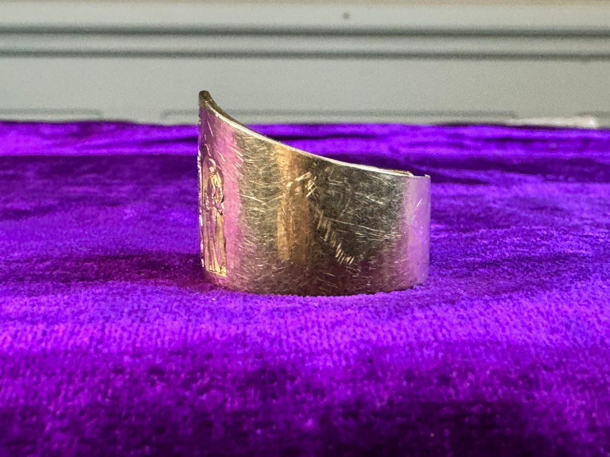 Episcopal Ring, Also Known As The Conciliar Ring, In Gold - 1965 -photo-1