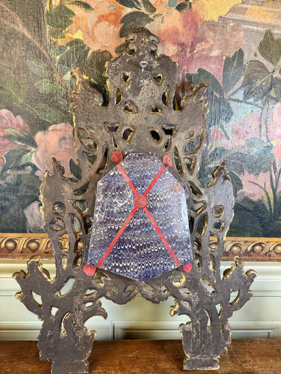 Reliquaire Carme de Saint François - XVIIIe-photo-3