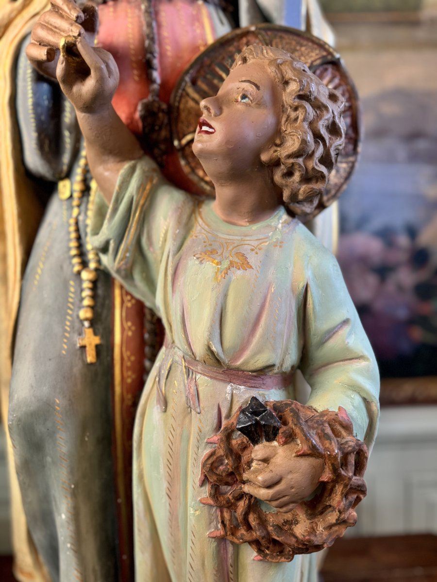 Statue de Sainte Jeanne de Valois - Début XXe -photo-2