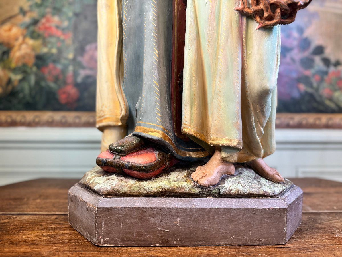 Statue de Sainte Jeanne de Valois - Début XXe -photo-4