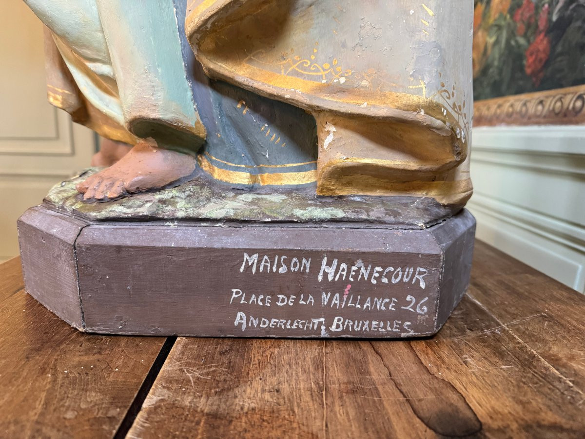 Statue de Sainte Jeanne de Valois - Début XXe -photo-6