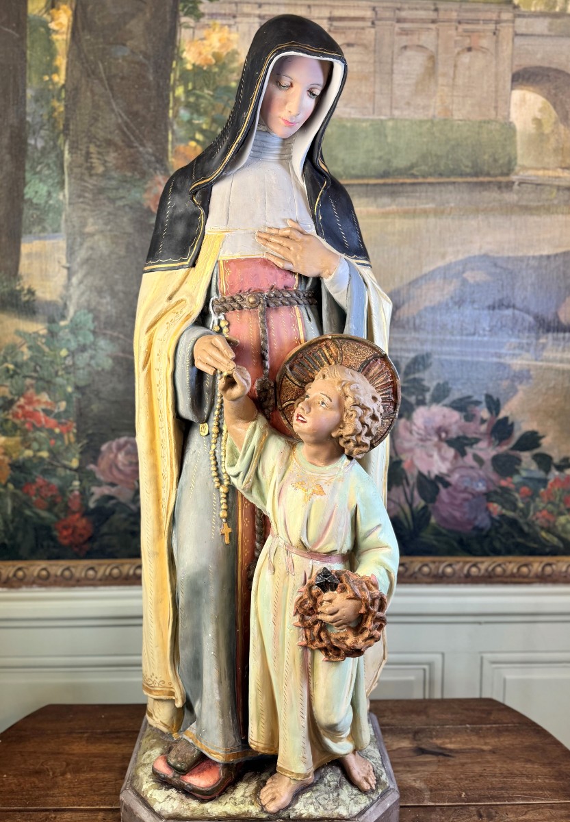 Statue de Sainte Jeanne de Valois - Début XXe 