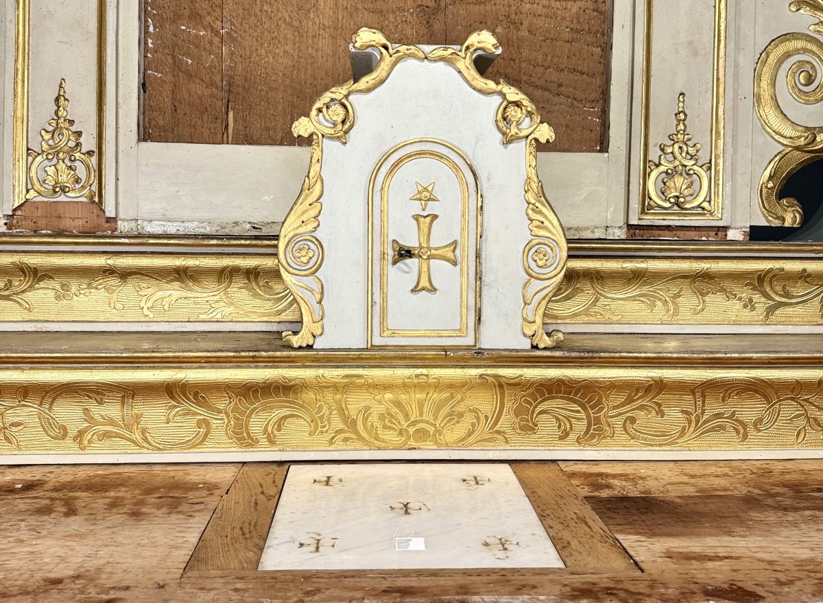 Important Louis XV Altarpiece - Circa 1700 -photo-2