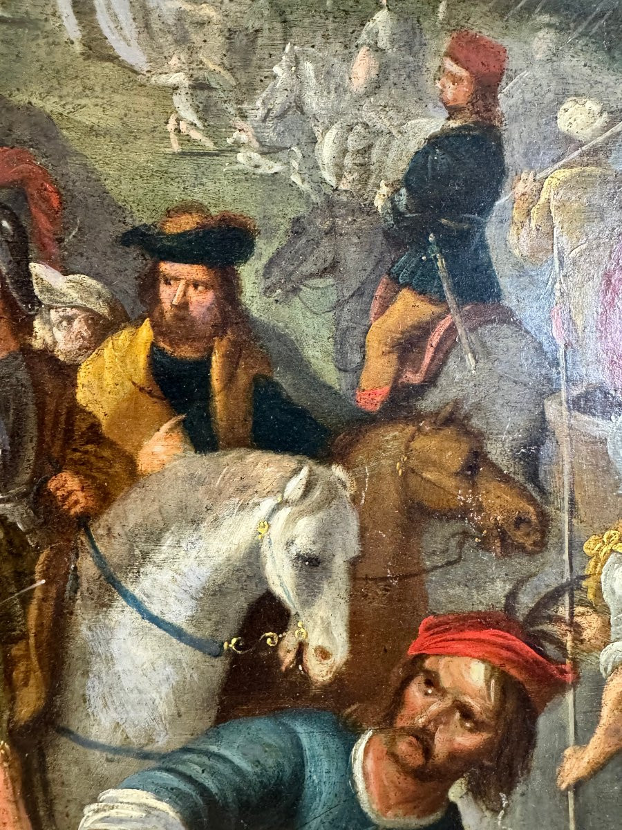 La Montée au Calvaire – Christ portant la Croix - XVIIe  -photo-3