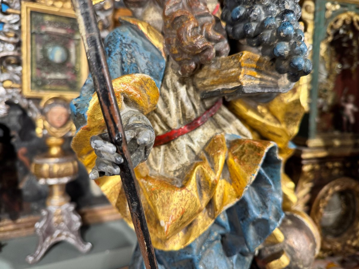 Sculpture Of Saint Theodulus - 18th Century -photo-5