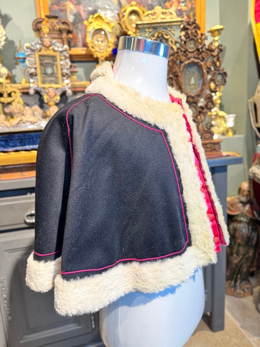 Mozette Or Camail And Canon's Biretta - Early 20th Century-photo-4