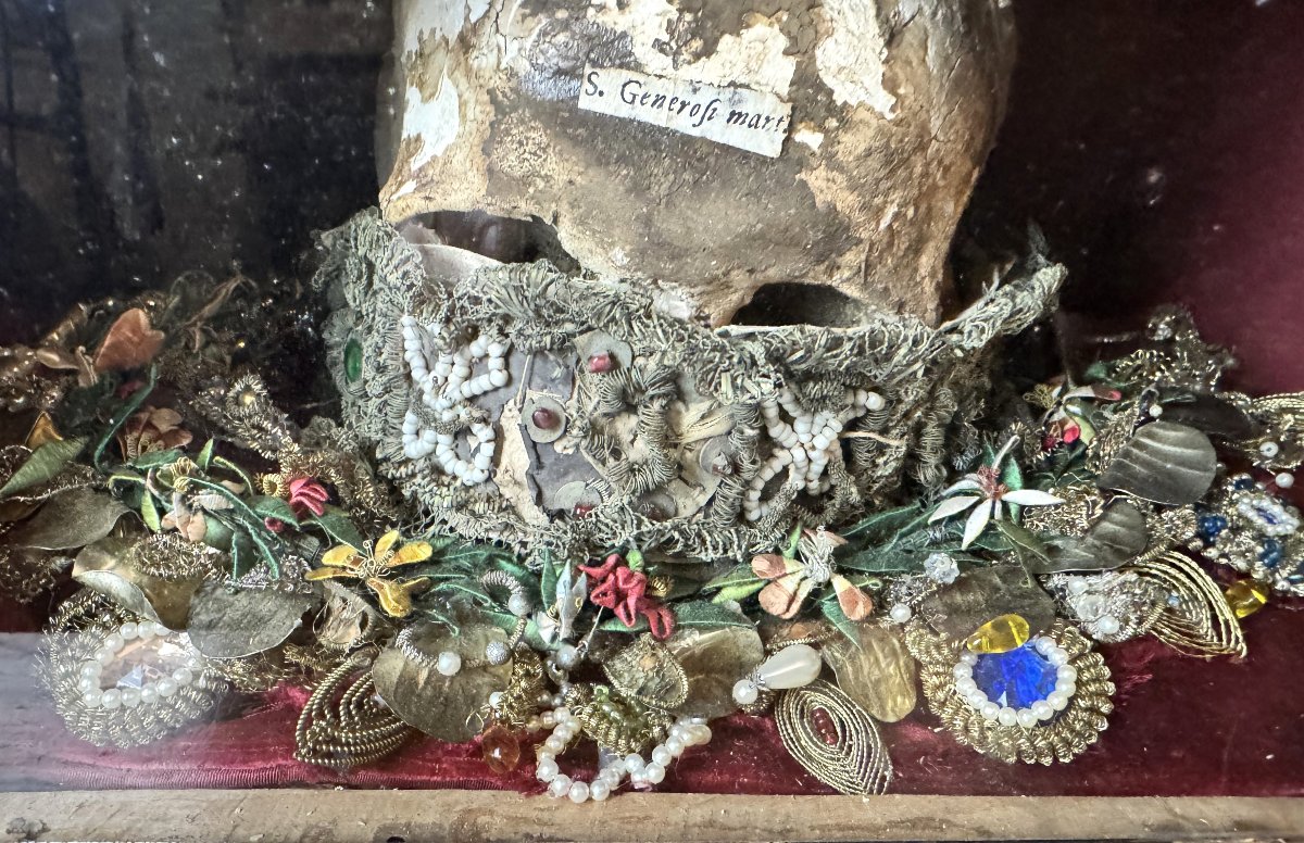 Reliquary Of Saint Généreux - 18th Century-photo-3