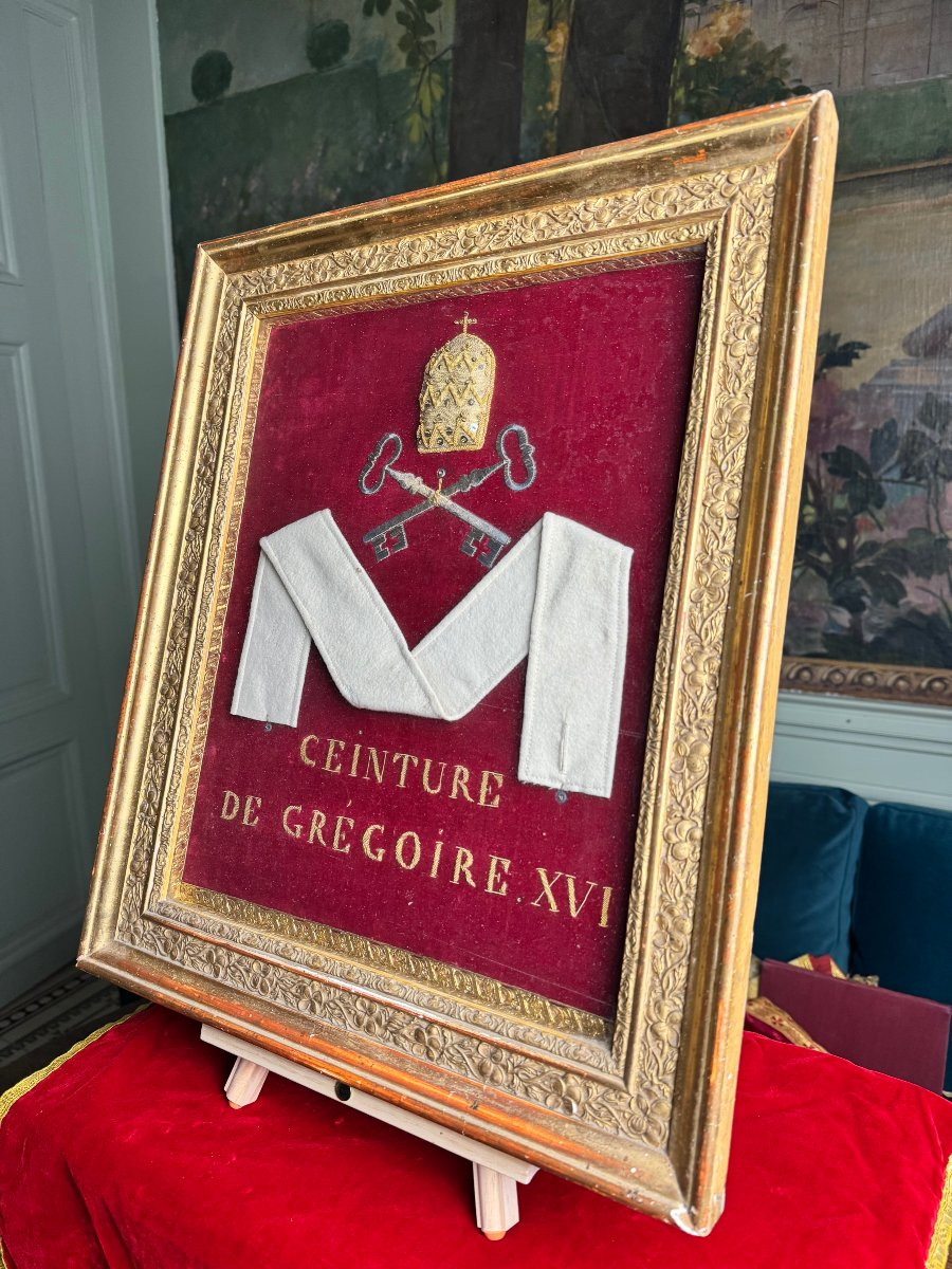 Relique du Pape Grégoire XVI (1765-1846) - Circa 1850-photo-2