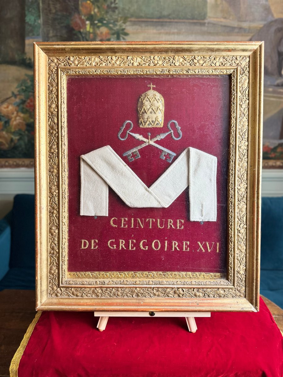 Relique du Pape Grégoire XVI (1765-1846) - Circa 1850-photo-3