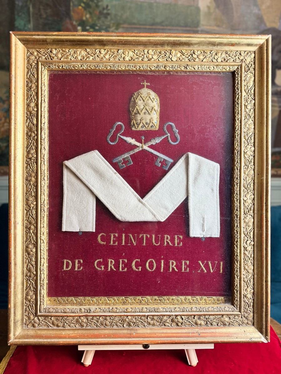 Relique du Pape Grégoire XVI (1765-1846) - Circa 1850
