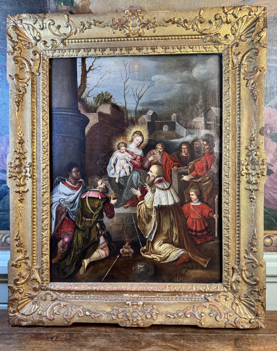 The Adoration Of The Magi - Francken - Circa 1630-photo-2