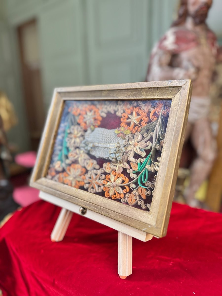 Relic Of Saint Rose Of Viterbo -19th Century-photo-4