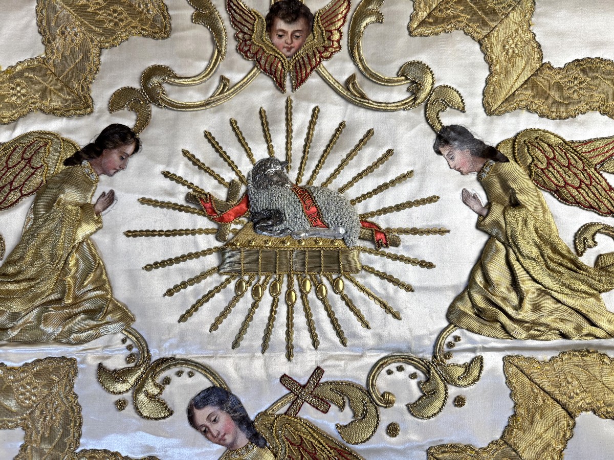 Chasuble With Angels - 19th Century