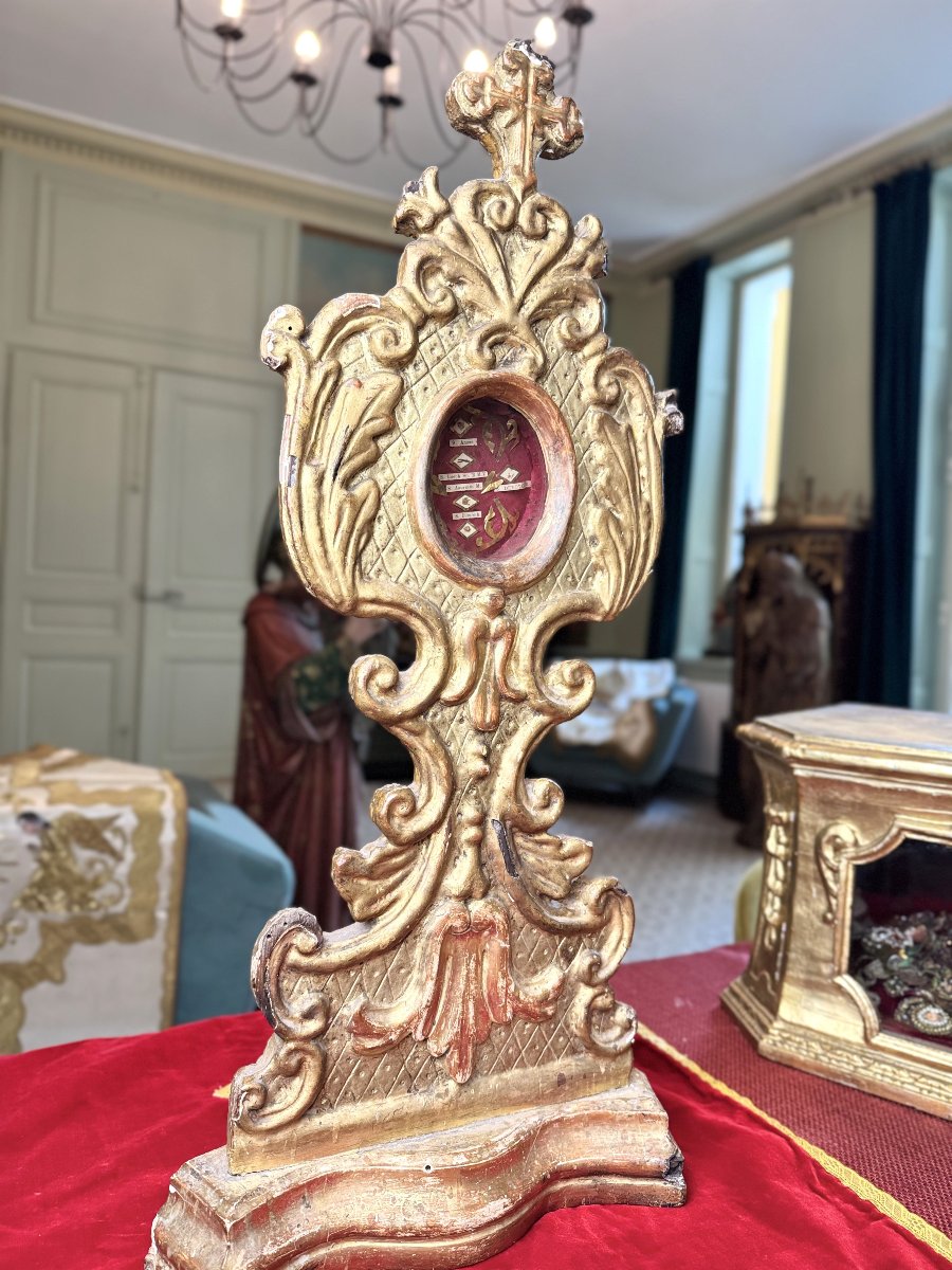 Reliquaire Italien Aux Six Reliques – XVIIIe-photo-3