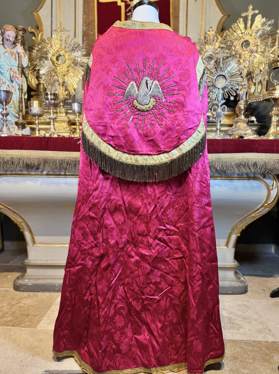 Red Liturgical Cape - 19th Century