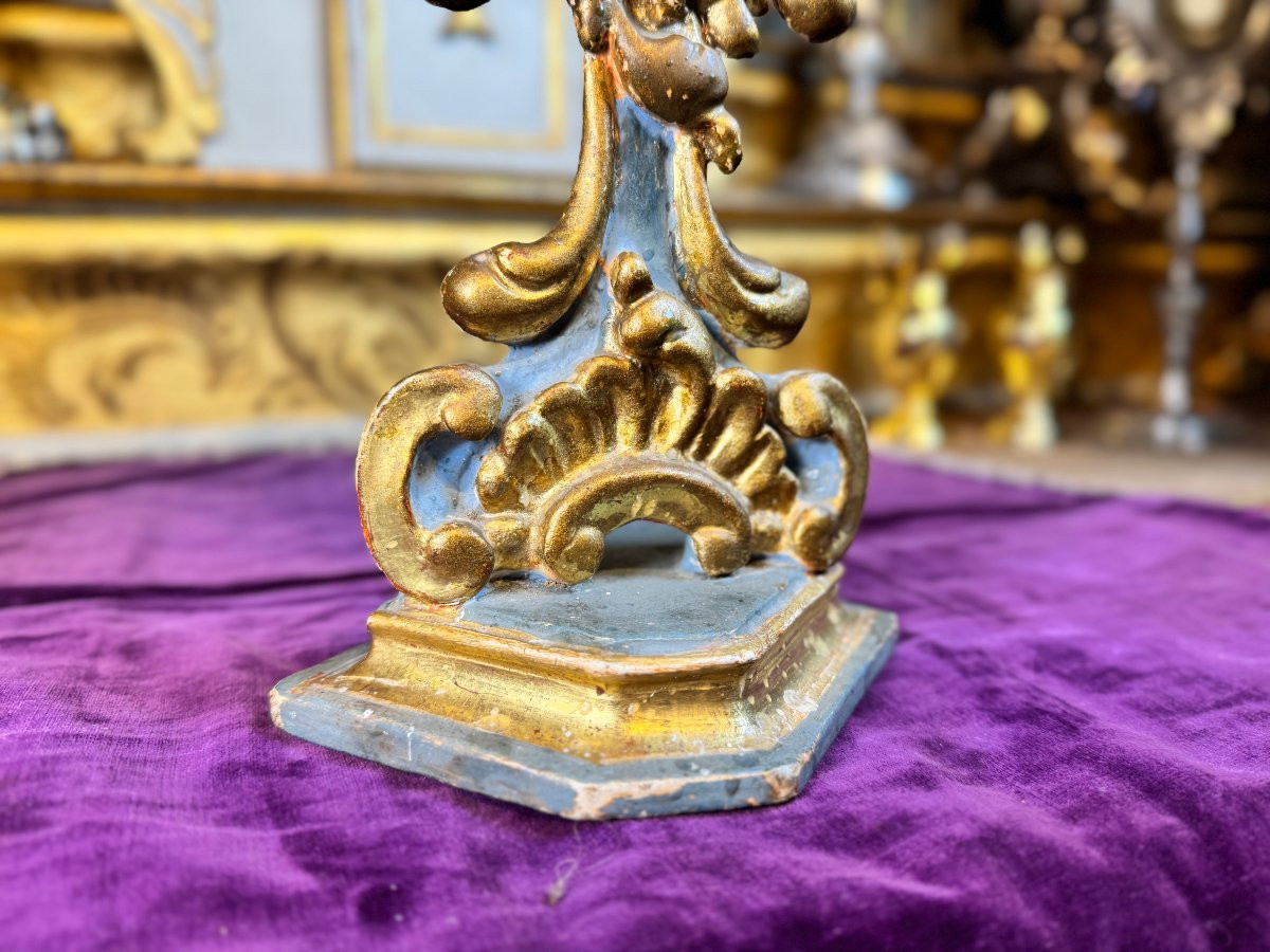 Reliquaire Italien de Sainte Lucie - XVIIIe-photo-3