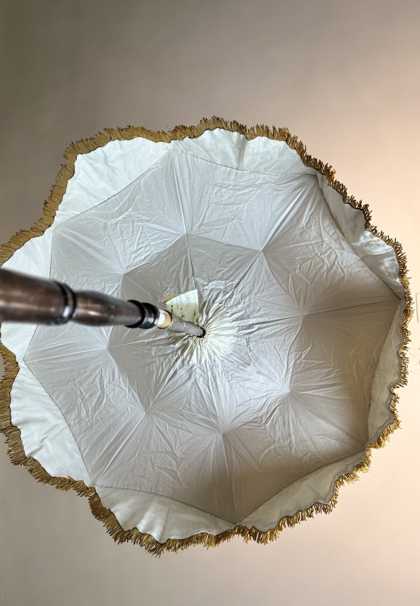 Liturgical Processional Umbrella - Late 19th Century-photo-3